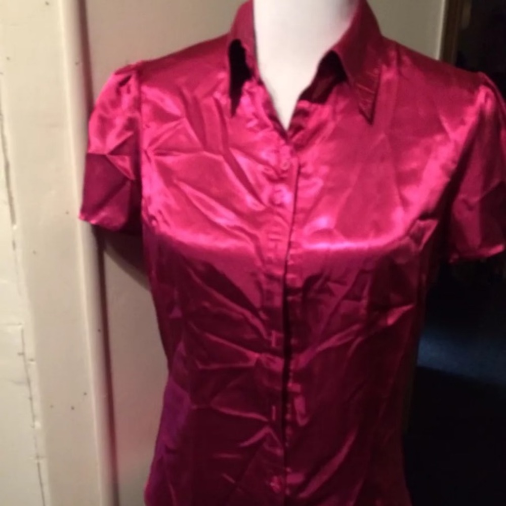 Allison Taylor Dark Pink M Blouse